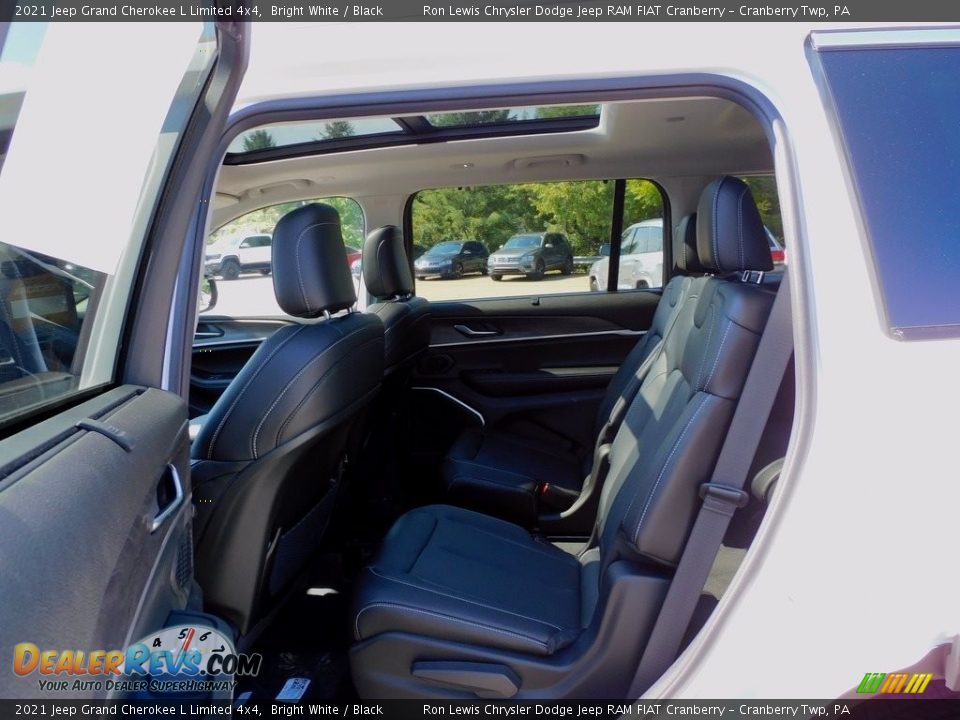 2021 Jeep Grand Cherokee L Limited 4x4 Bright White / Black Photo #12