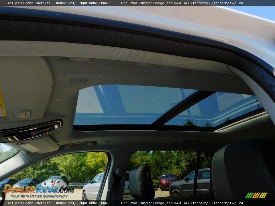 2021 Jeep Grand Cherokee L Limited 4x4 Bright White / Black Photo #16
