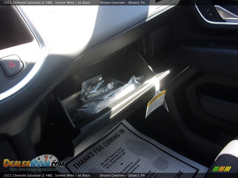 2021 Chevrolet Suburban LS 4WD Summit White / Jet Black Photo #33