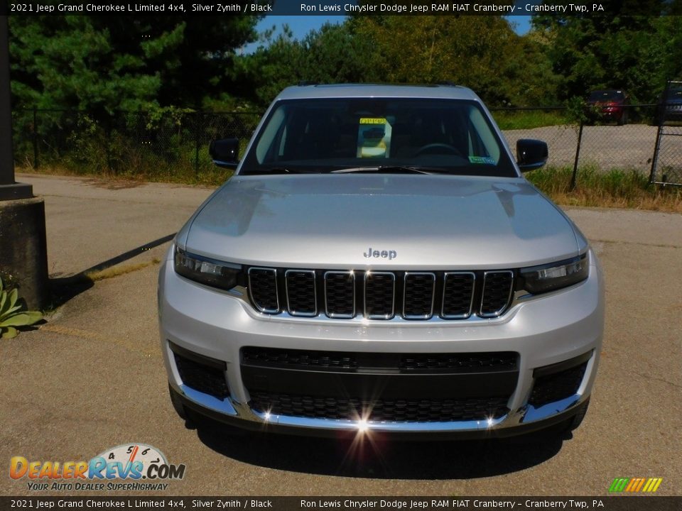 2021 Jeep Grand Cherokee L Limited 4x4 Silver Zynith / Black Photo #2