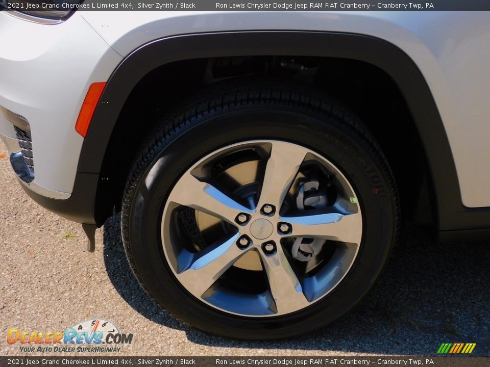 2021 Jeep Grand Cherokee L Limited 4x4 Silver Zynith / Black Photo #10