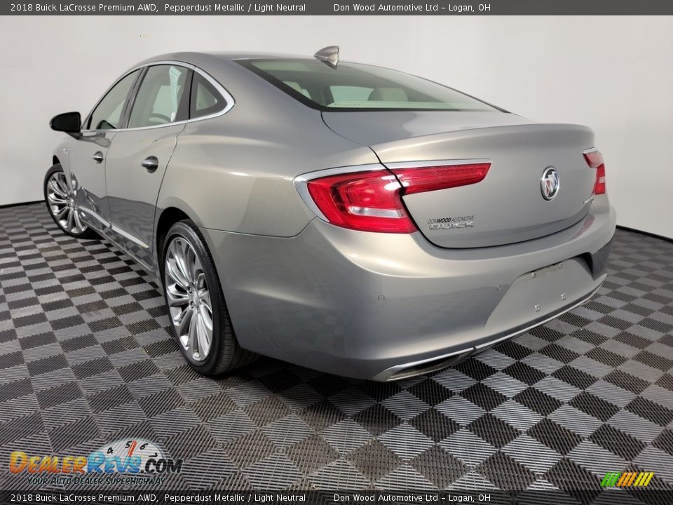 2018 Buick LaCrosse Premium AWD Pepperdust Metallic / Light Neutral Photo #10
