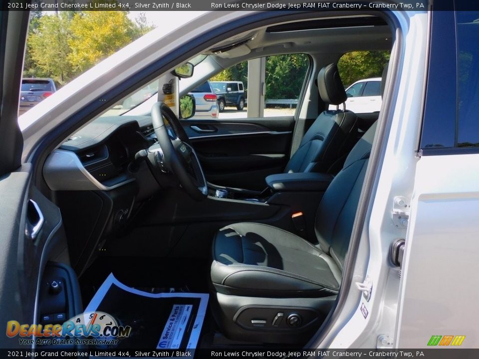 2021 Jeep Grand Cherokee L Limited 4x4 Silver Zynith / Black Photo #11