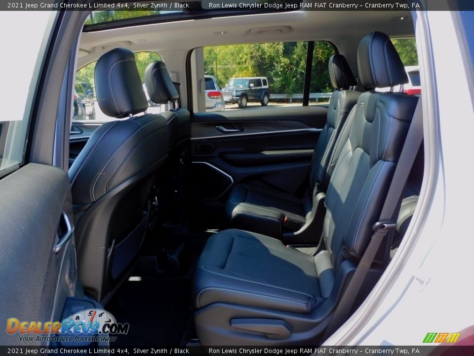 2021 Jeep Grand Cherokee L Limited 4x4 Silver Zynith / Black Photo #12