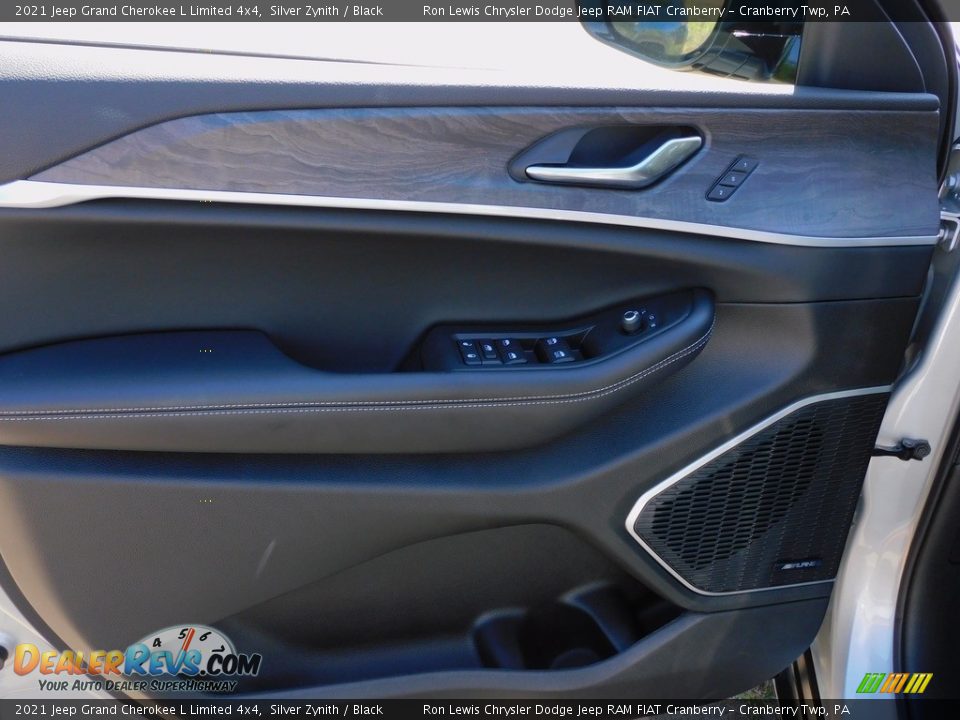2021 Jeep Grand Cherokee L Limited 4x4 Silver Zynith / Black Photo #15