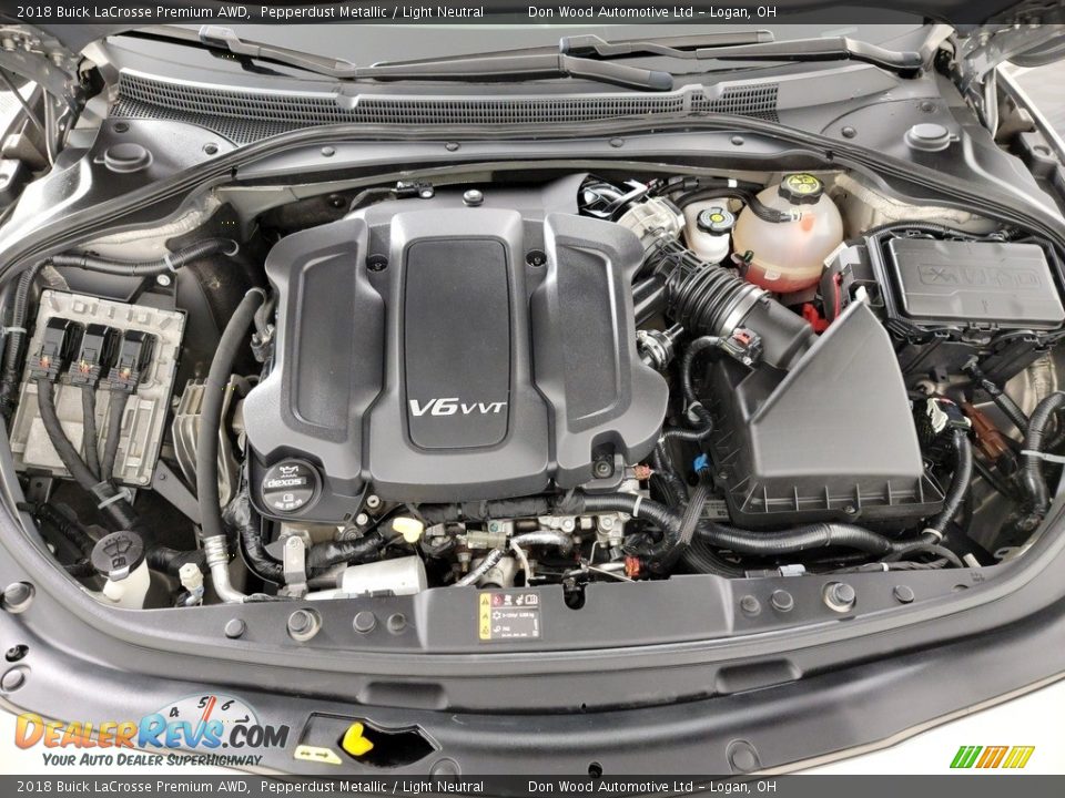 2018 Buick LaCrosse Premium AWD 3.6 Liter DOHC 24-Valve VVT V6 Engine Photo #15