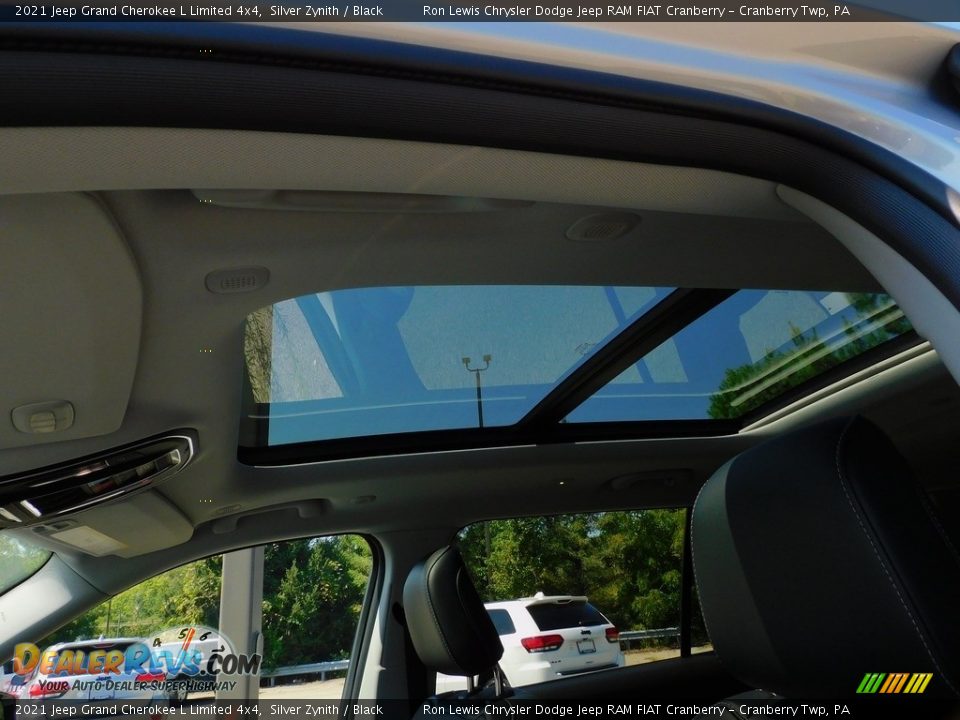 2021 Jeep Grand Cherokee L Limited 4x4 Silver Zynith / Black Photo #16