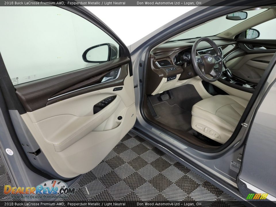 Front Seat of 2018 Buick LaCrosse Premium AWD Photo #16