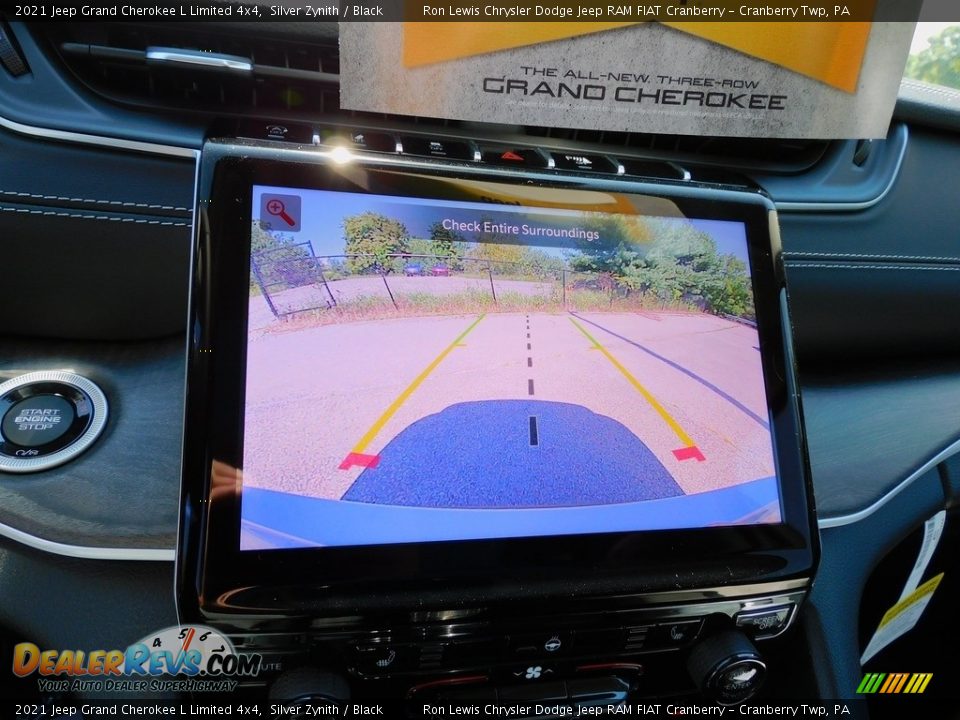 2021 Jeep Grand Cherokee L Limited 4x4 Silver Zynith / Black Photo #18