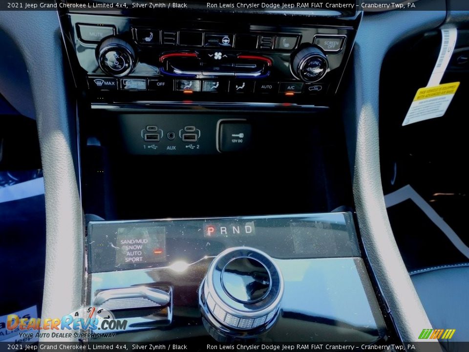 2021 Jeep Grand Cherokee L Limited 4x4 Silver Zynith / Black Photo #19
