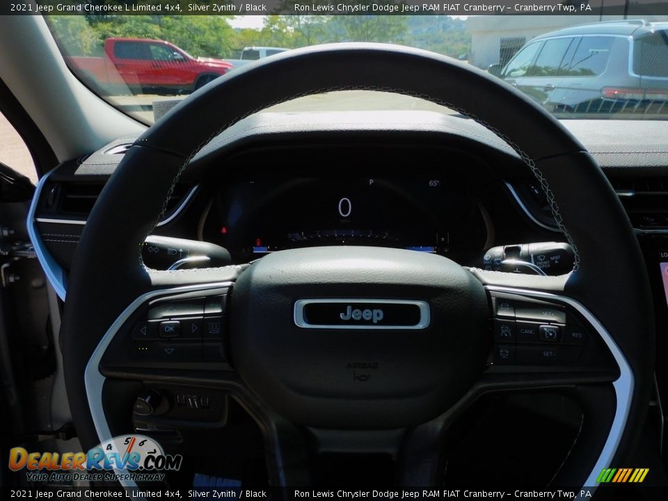 2021 Jeep Grand Cherokee L Limited 4x4 Silver Zynith / Black Photo #20