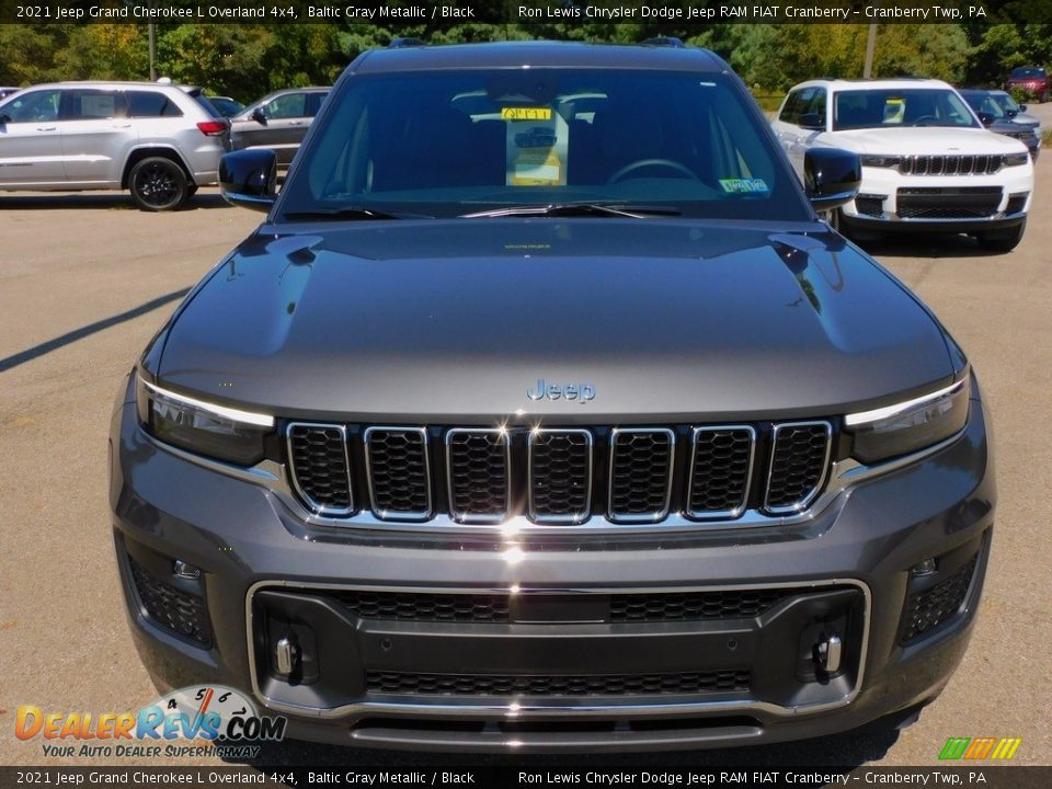 2021 Jeep Grand Cherokee L Overland 4x4 Baltic Gray Metallic / Black Photo #2