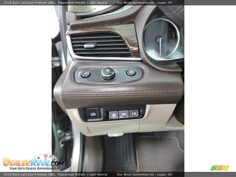 Controls of 2018 Buick LaCrosse Premium AWD Photo #22