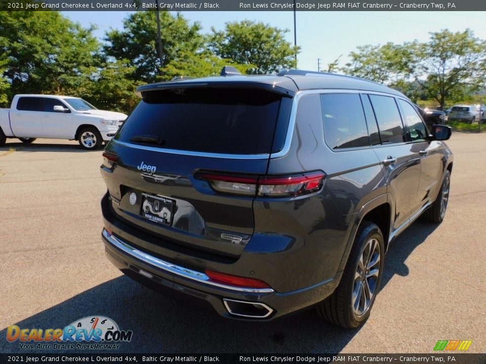 2021 Jeep Grand Cherokee L Overland 4x4 Baltic Gray Metallic / Black Photo #5