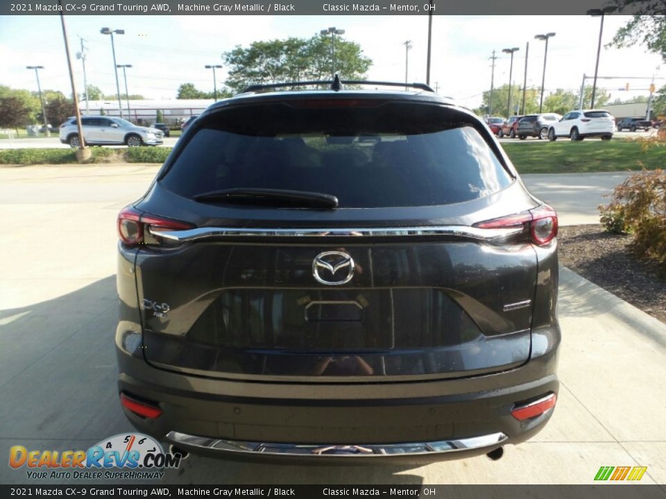 2021 Mazda CX-9 Grand Touring AWD Machine Gray Metallic / Black Photo #5