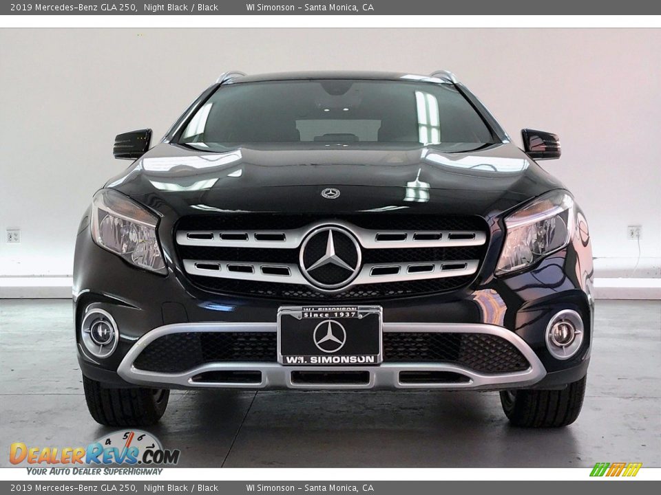 2019 Mercedes-Benz GLA 250 Night Black / Black Photo #2