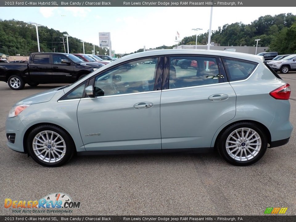 2013 Ford C-Max Hybrid SEL Blue Candy / Charcoal Black Photo #2