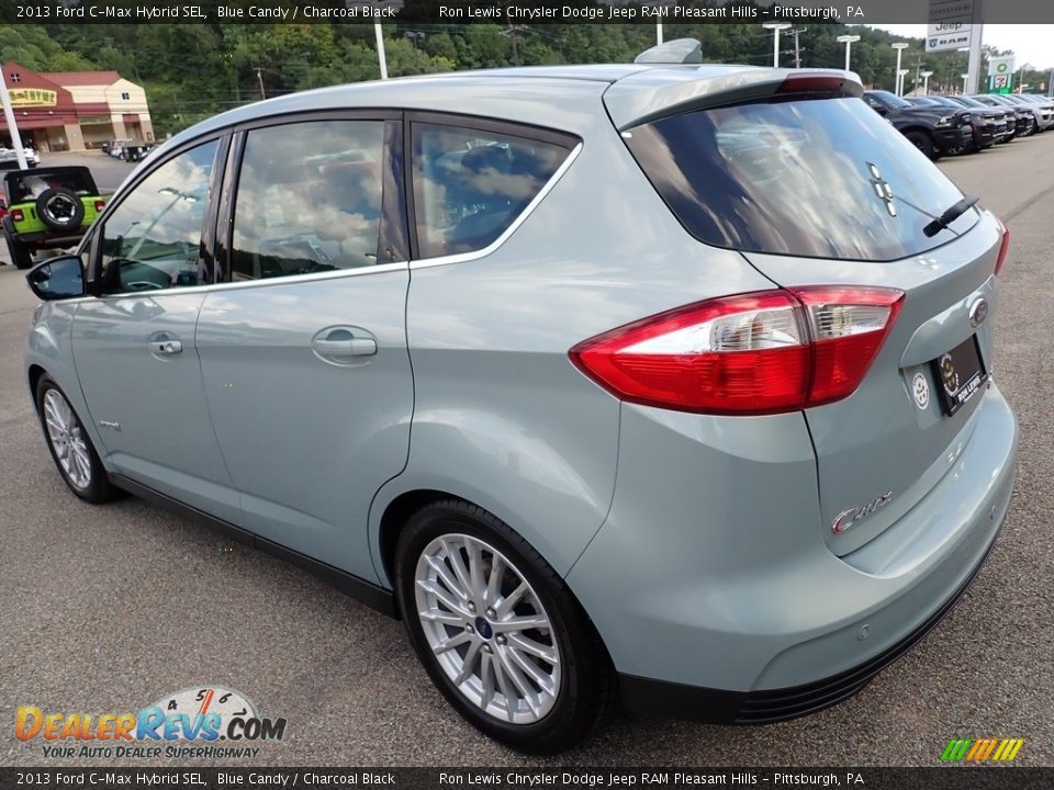 2013 Ford C-Max Hybrid SEL Blue Candy / Charcoal Black Photo #3