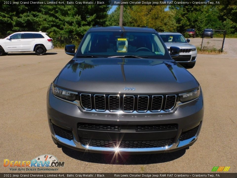2021 Jeep Grand Cherokee L Limited 4x4 Baltic Gray Metallic / Black Photo #2