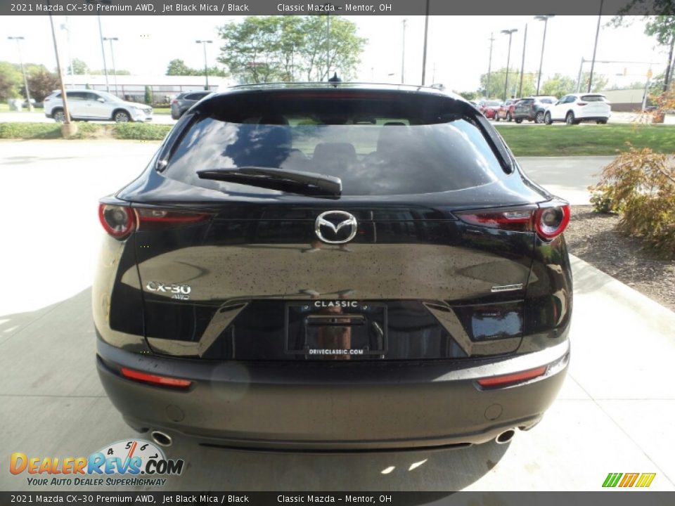 2021 Mazda CX-30 Premium AWD Jet Black Mica / Black Photo #5