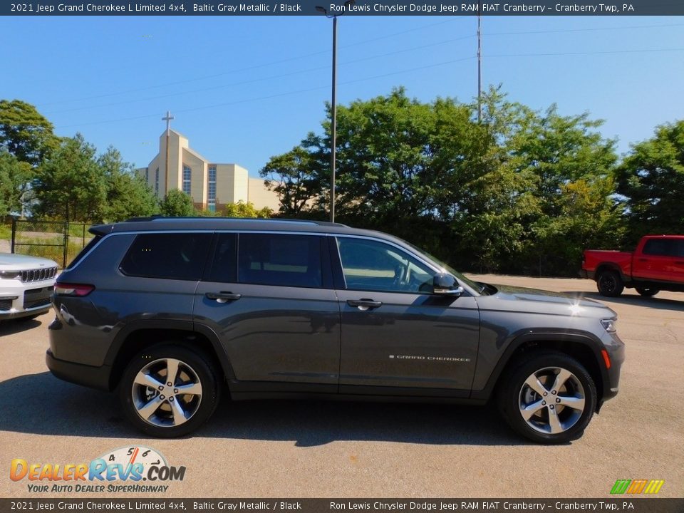 2021 Jeep Grand Cherokee L Limited 4x4 Baltic Gray Metallic / Black Photo #4