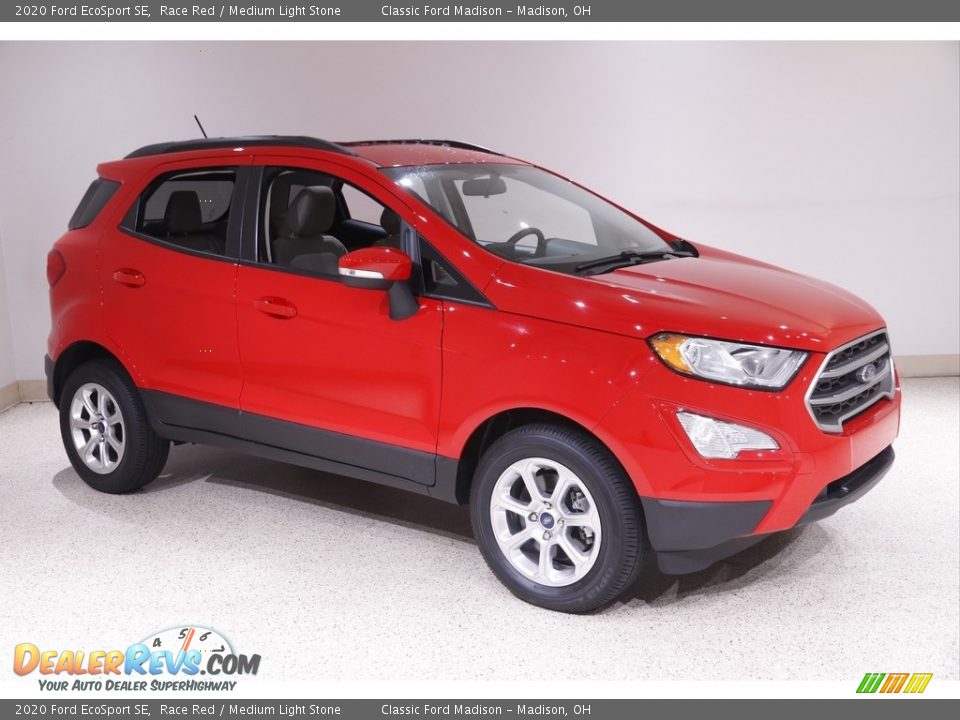 2020 Ford EcoSport SE Race Red / Medium Light Stone Photo #1