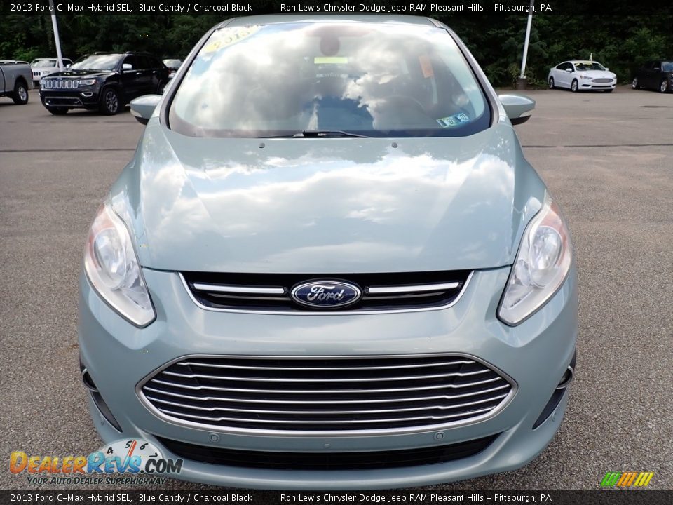 2013 Ford C-Max Hybrid SEL Blue Candy / Charcoal Black Photo #9