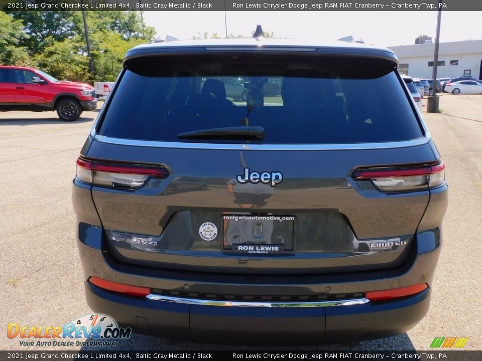 2021 Jeep Grand Cherokee L Limited 4x4 Baltic Gray Metallic / Black Photo #6