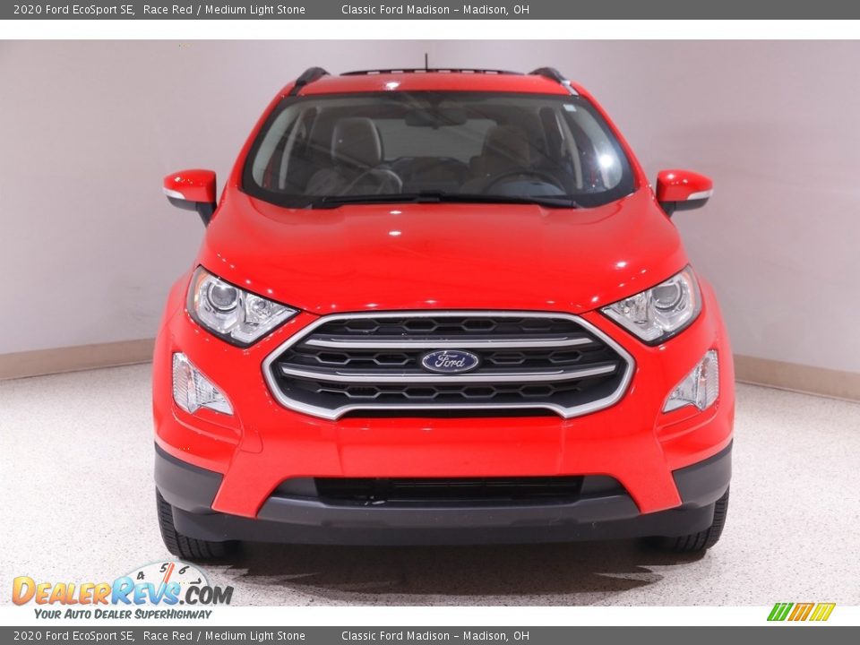 2020 Ford EcoSport SE Race Red / Medium Light Stone Photo #2