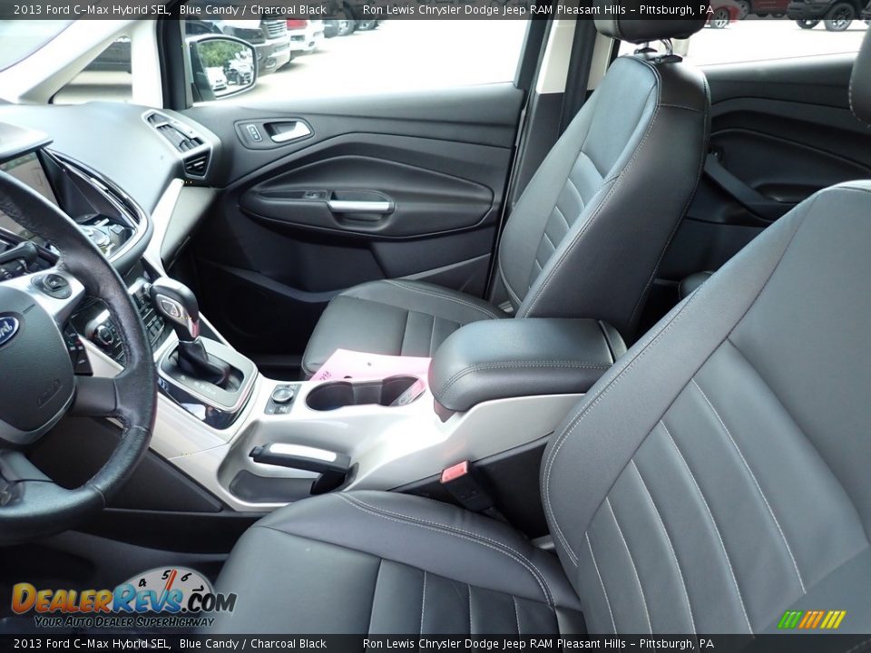 2013 Ford C-Max Hybrid SEL Blue Candy / Charcoal Black Photo #11