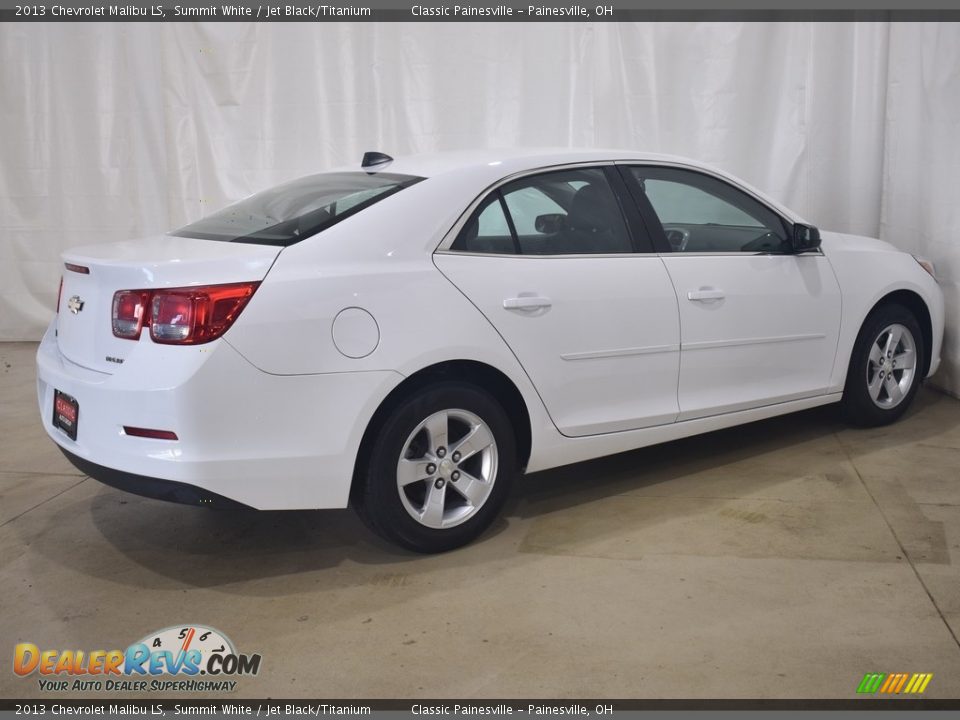 2013 Chevrolet Malibu LS Summit White / Jet Black/Titanium Photo #2