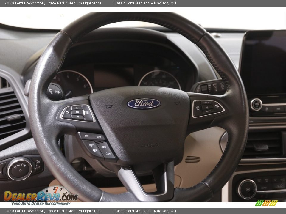 2020 Ford EcoSport SE Race Red / Medium Light Stone Photo #7