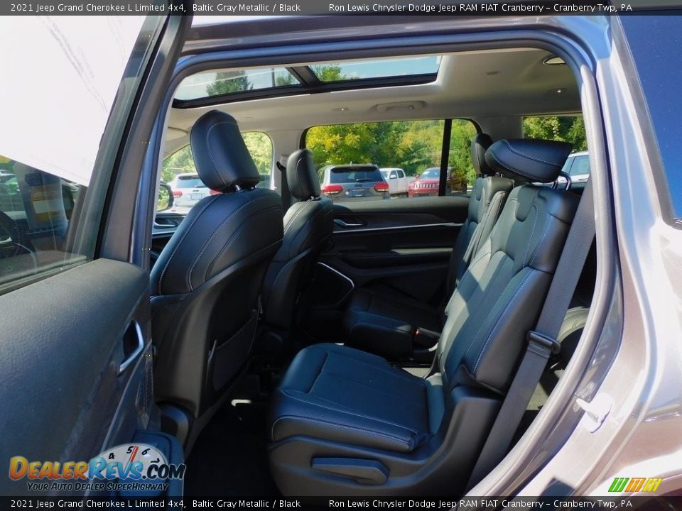 2021 Jeep Grand Cherokee L Limited 4x4 Baltic Gray Metallic / Black Photo #12
