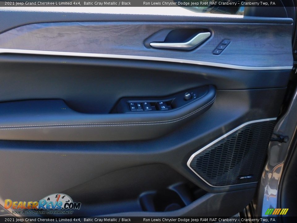 2021 Jeep Grand Cherokee L Limited 4x4 Baltic Gray Metallic / Black Photo #15