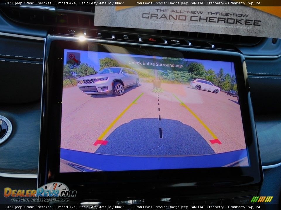 2021 Jeep Grand Cherokee L Limited 4x4 Baltic Gray Metallic / Black Photo #18