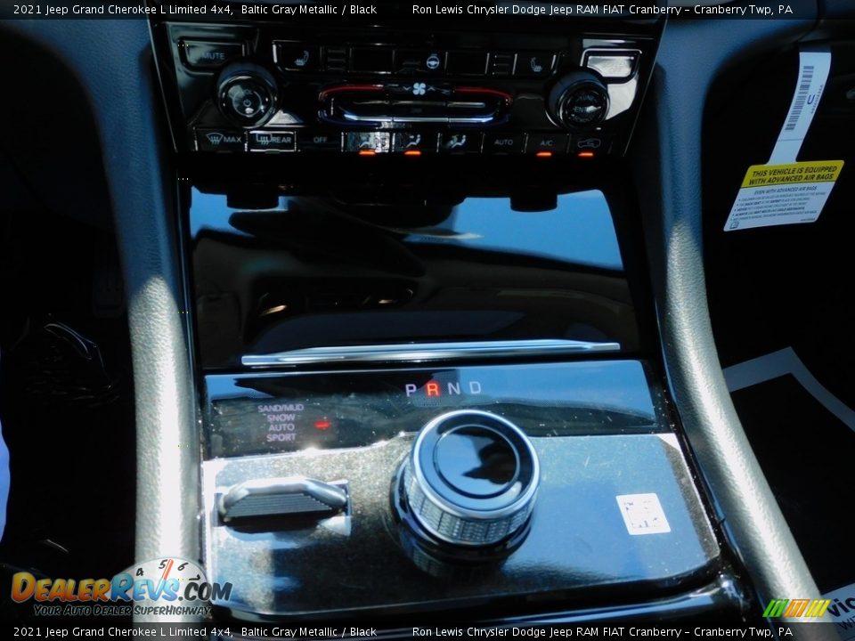 2021 Jeep Grand Cherokee L Limited 4x4 Baltic Gray Metallic / Black Photo #19