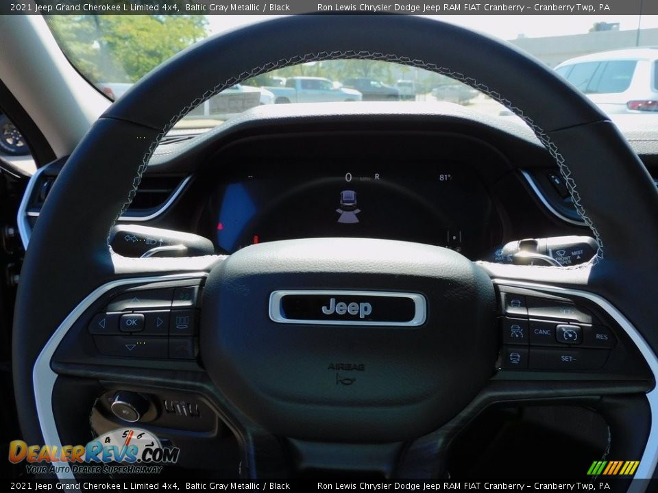 2021 Jeep Grand Cherokee L Limited 4x4 Baltic Gray Metallic / Black Photo #20