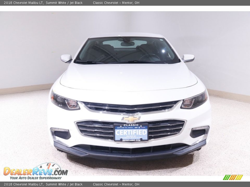 2018 Chevrolet Malibu LT Summit White / Jet Black Photo #2