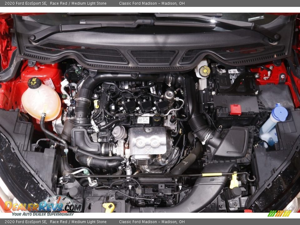 2020 Ford EcoSport SE Race Red / Medium Light Stone Photo #18