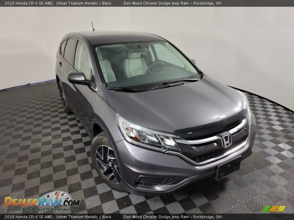 2016 Honda CR-V SE AWD Urban Titanium Metallic / Black Photo #3