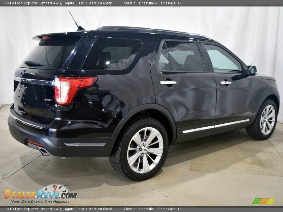 2019 Ford Explorer Limited 4WD Agate Black / Medium Black Photo #2