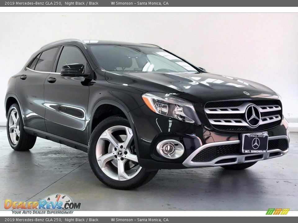 2019 Mercedes-Benz GLA 250 Night Black / Black Photo #34