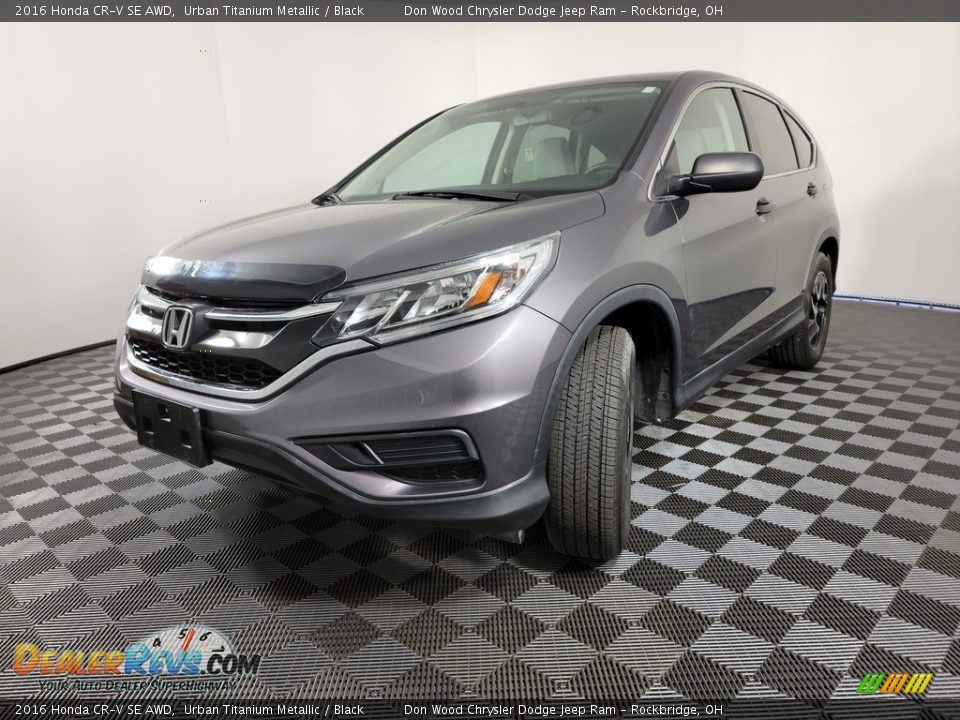 2016 Honda CR-V SE AWD Urban Titanium Metallic / Black Photo #8