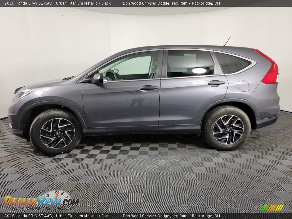 2016 Honda CR-V SE AWD Urban Titanium Metallic / Black Photo #9