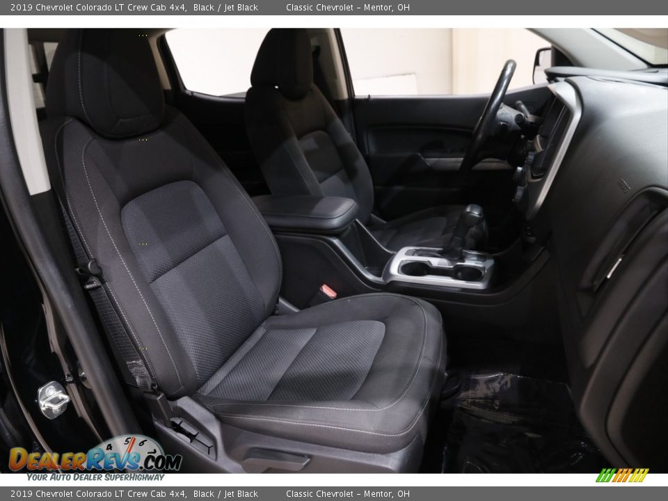2019 Chevrolet Colorado LT Crew Cab 4x4 Black / Jet Black Photo #14
