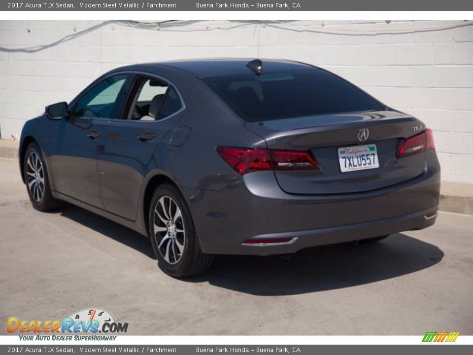 2017 Acura TLX Sedan Modern Steel Metallic / Parchment Photo #2