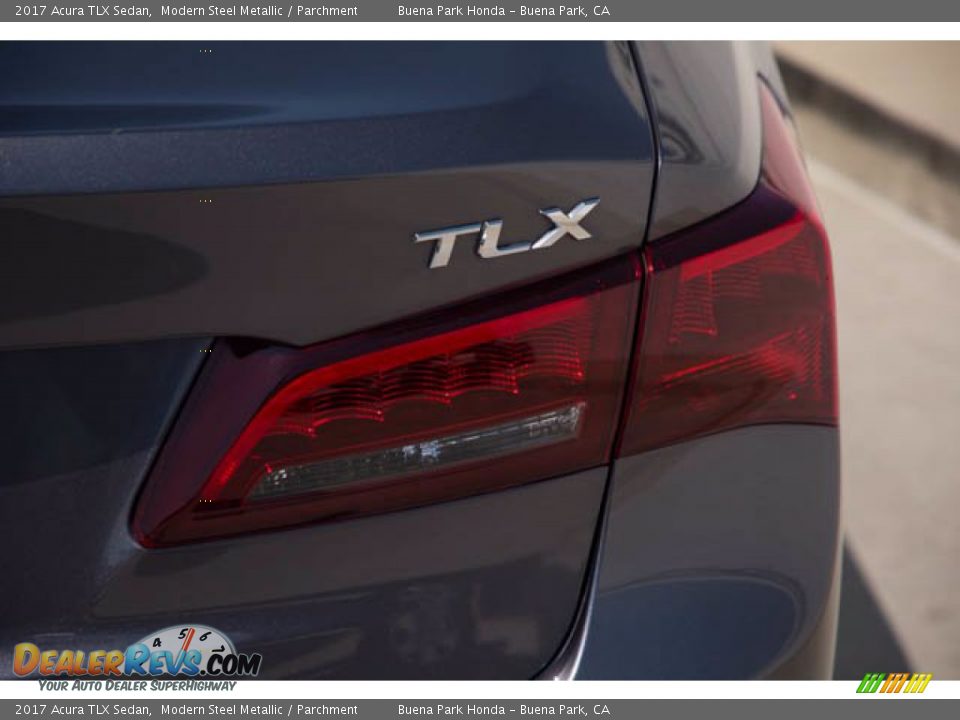 2017 Acura TLX Sedan Modern Steel Metallic / Parchment Photo #13