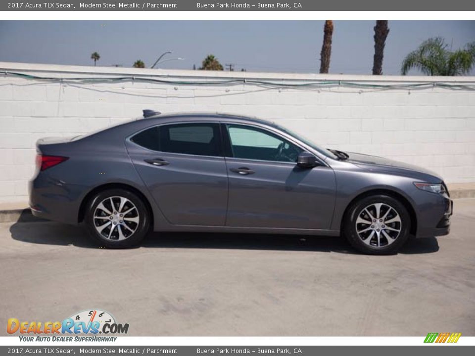 Modern Steel Metallic 2017 Acura TLX Sedan Photo #14