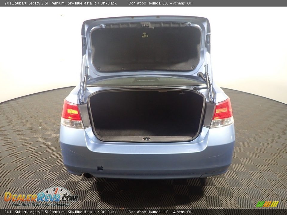 2011 Subaru Legacy 2.5i Premium Sky Blue Metallic / Off-Black Photo #15