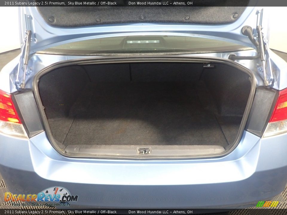 2011 Subaru Legacy 2.5i Premium Sky Blue Metallic / Off-Black Photo #16
